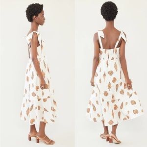 Farm rio shell midi dress